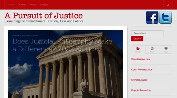 apursuitofjustice.com