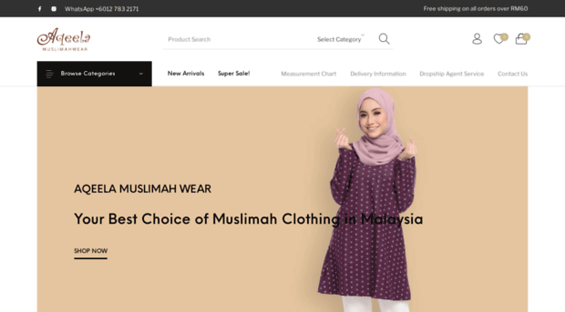 aqeela-muslimah.com