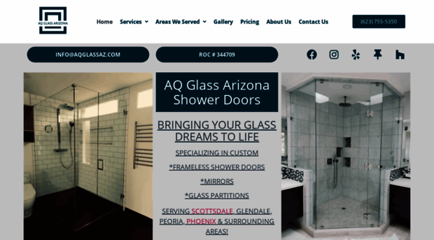 aqglassaz.com