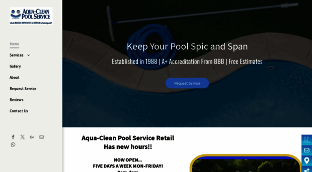 aqua-cleanpoolservice.com