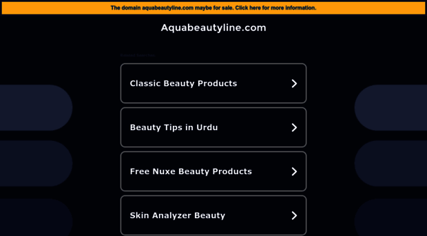 aquabeautyline.com