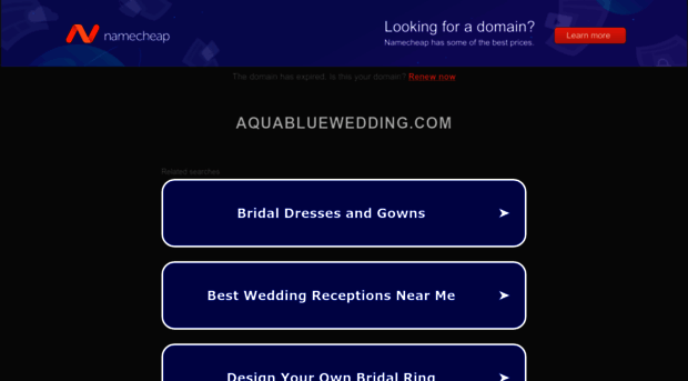 aquabluewedding.com