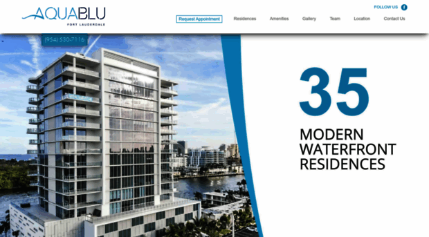 aquablufortlauderdale.com