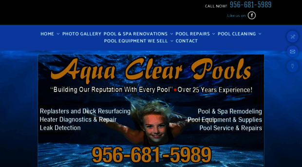 aquaclearpoolsrgv.com