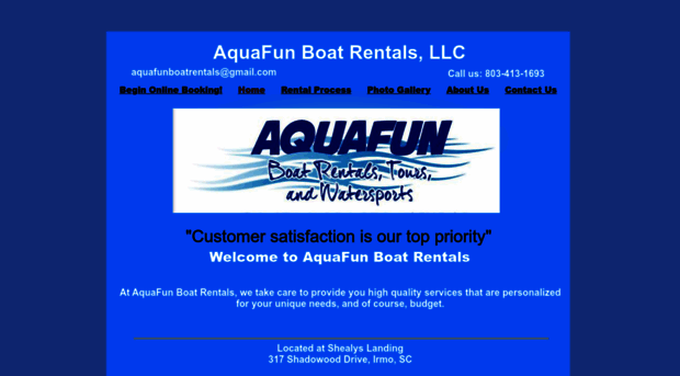 aquafunboatrentalsandtourslakemurraysc.com