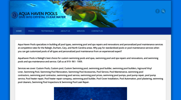 aquahavenpools.com