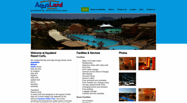 aqualand-resort-corfu.com