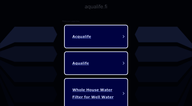 aqualife.fi