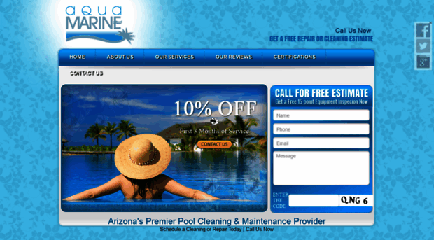 aquamarinepoolservice.com