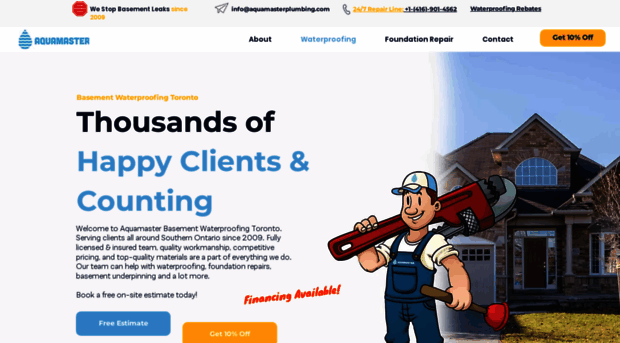 aquamasterplumbing.com