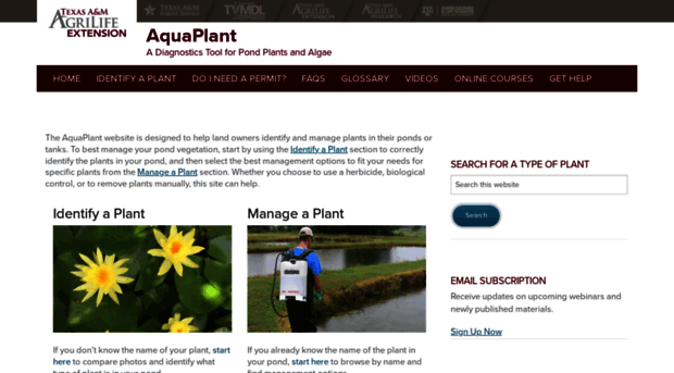 aquaplant.tamu.edu