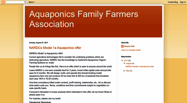 aquaponicsfamilyfarmersassociation.blogspot.com