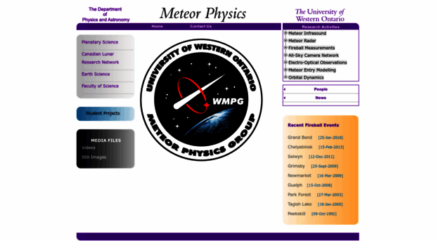 aquarid.physics.uwo.ca