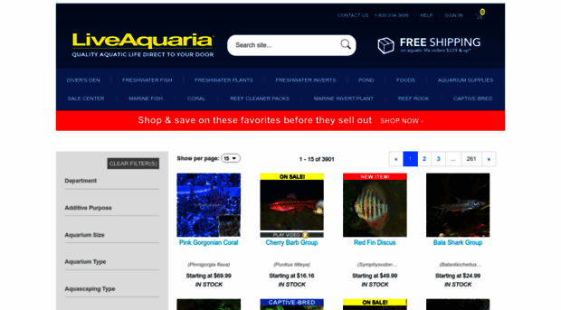 aquarium-fish.liveaquaria.com