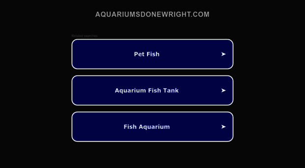 aquariumsdonewright.com