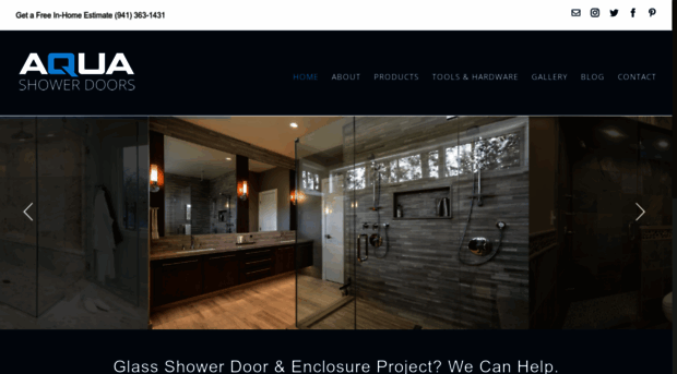 aquashowerdoors.com