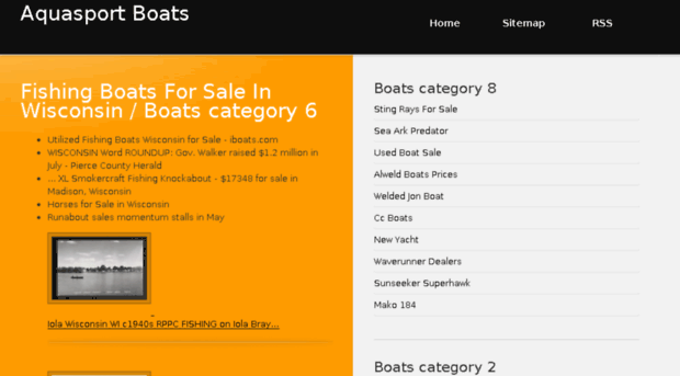 aquasportboats.info