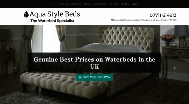 aquastylewaterbeds.co.uk