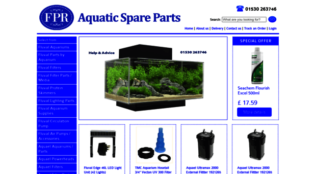 aquatic-spare-parts.co.uk