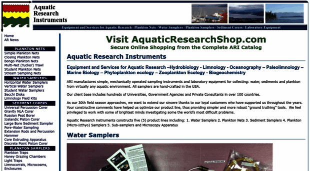 aquaticresearch.com