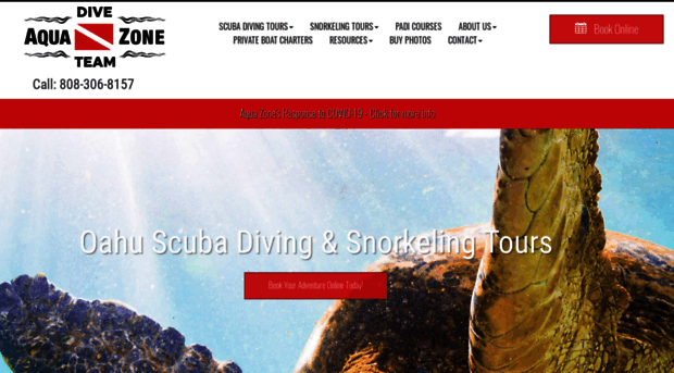 aquazonescuba.com