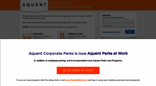 aquent.corporateperks.com