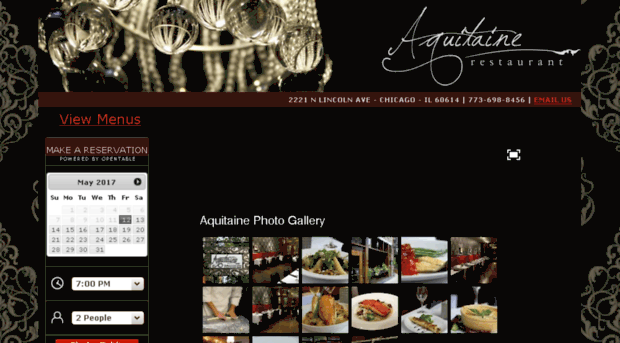 aquitainerestaurant.com