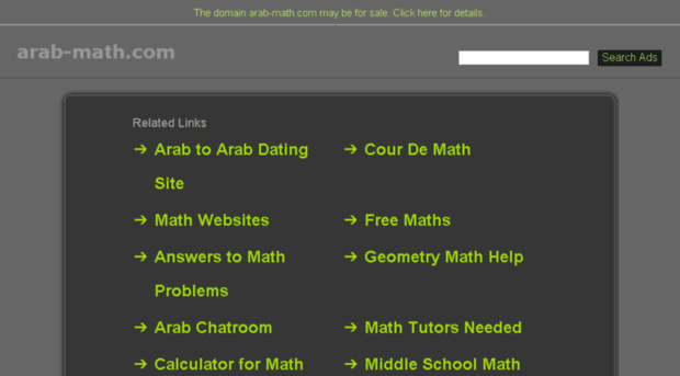 arab-math.com