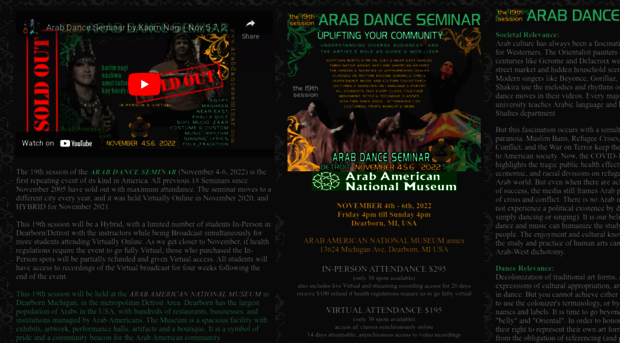 arabdanceseminar.com