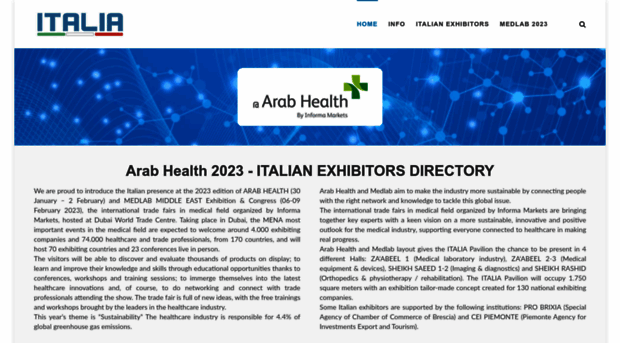 arabhealth.intradeshows.it