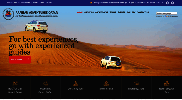 arabianadventuresqatar.com