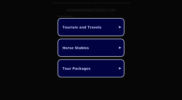 arabiansandtours.com