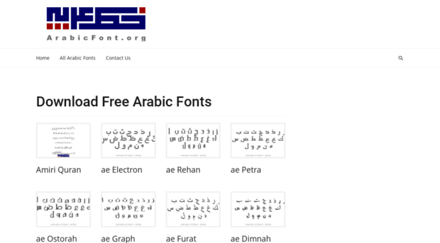 arabicfont.org