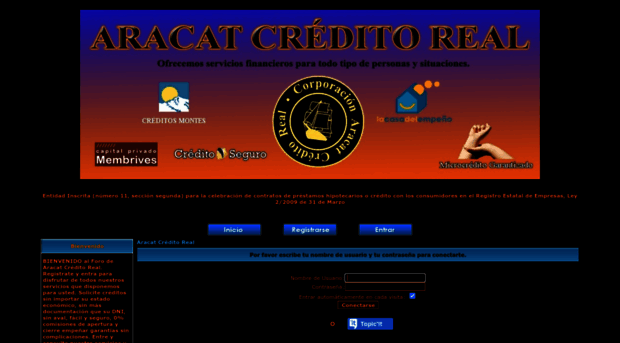 aracatcreditoreal.foroactivo.com