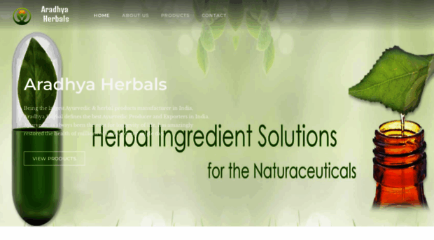 aradhyaherbals.com