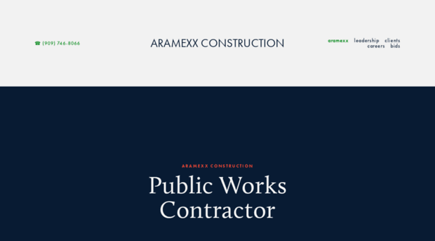 aramexxconstruction.com