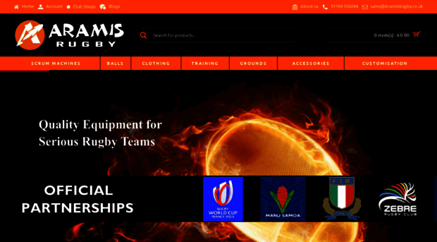 aramisrugby.co.uk