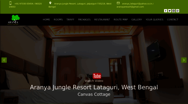 aranyajungleresort.com