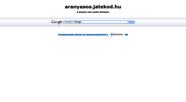 aranyasos.jatekod.hu