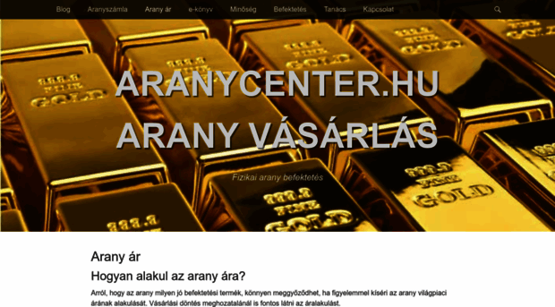 aranycenter.hu