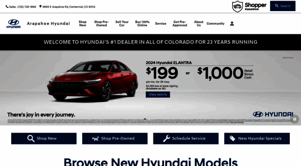 arapahoehyundai.com