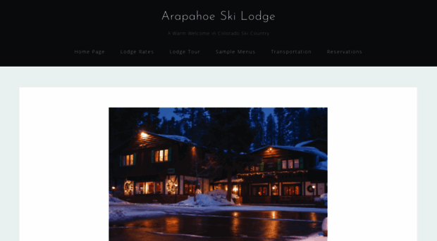 arapahoeskilodge.com