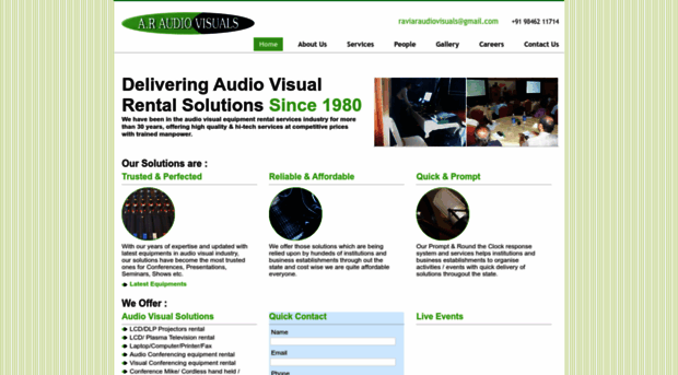 araudiovisuals.com