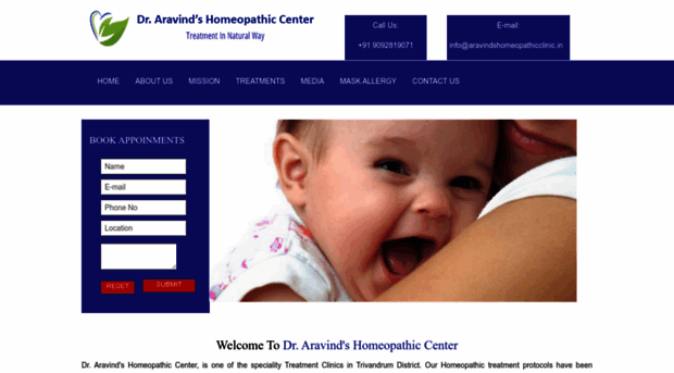 aravindshomeopathicclinic.in