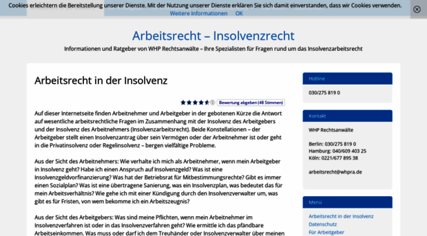 arbeitsrecht-insolvenzrecht.de