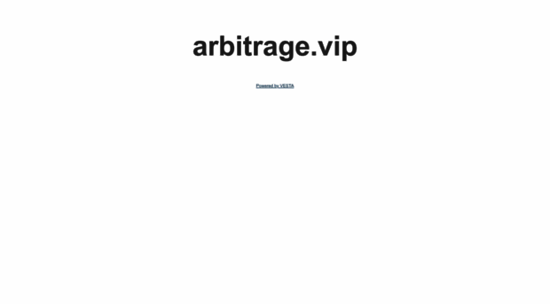 arbitrage.vip