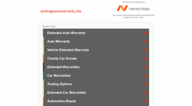 arbitrageautowarranty.site