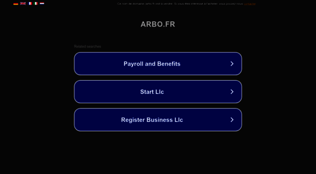 arbo.fr