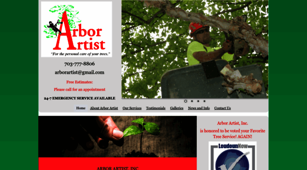 arborartistinc.com