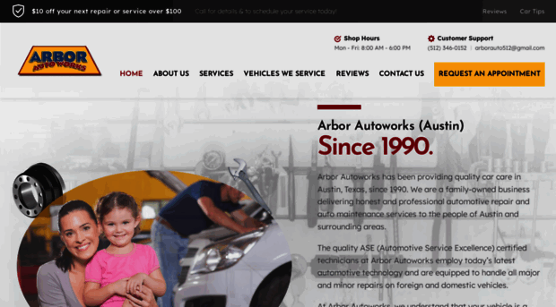 arborautoworks.com